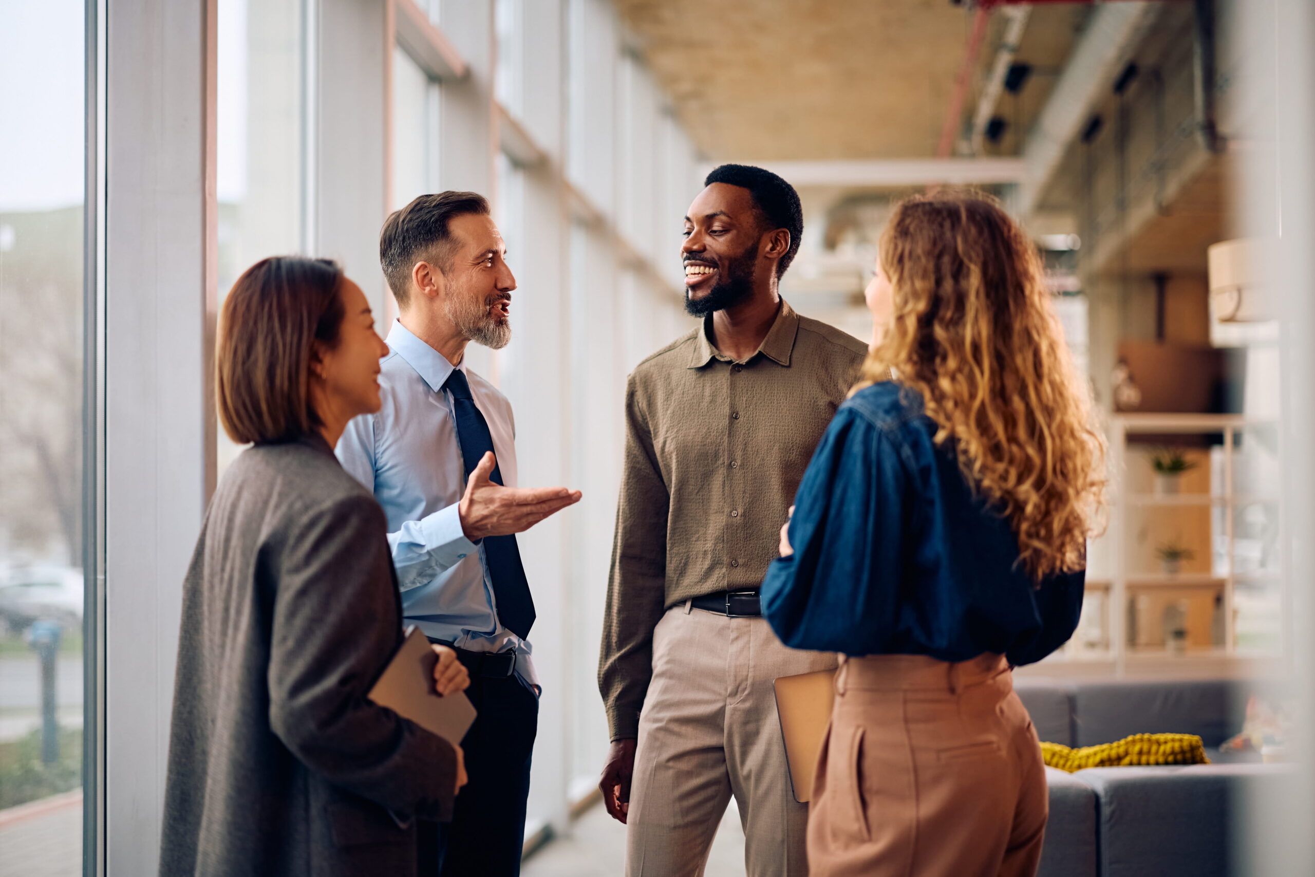 A Toronto marketing team planning a clinic growth strategy together
