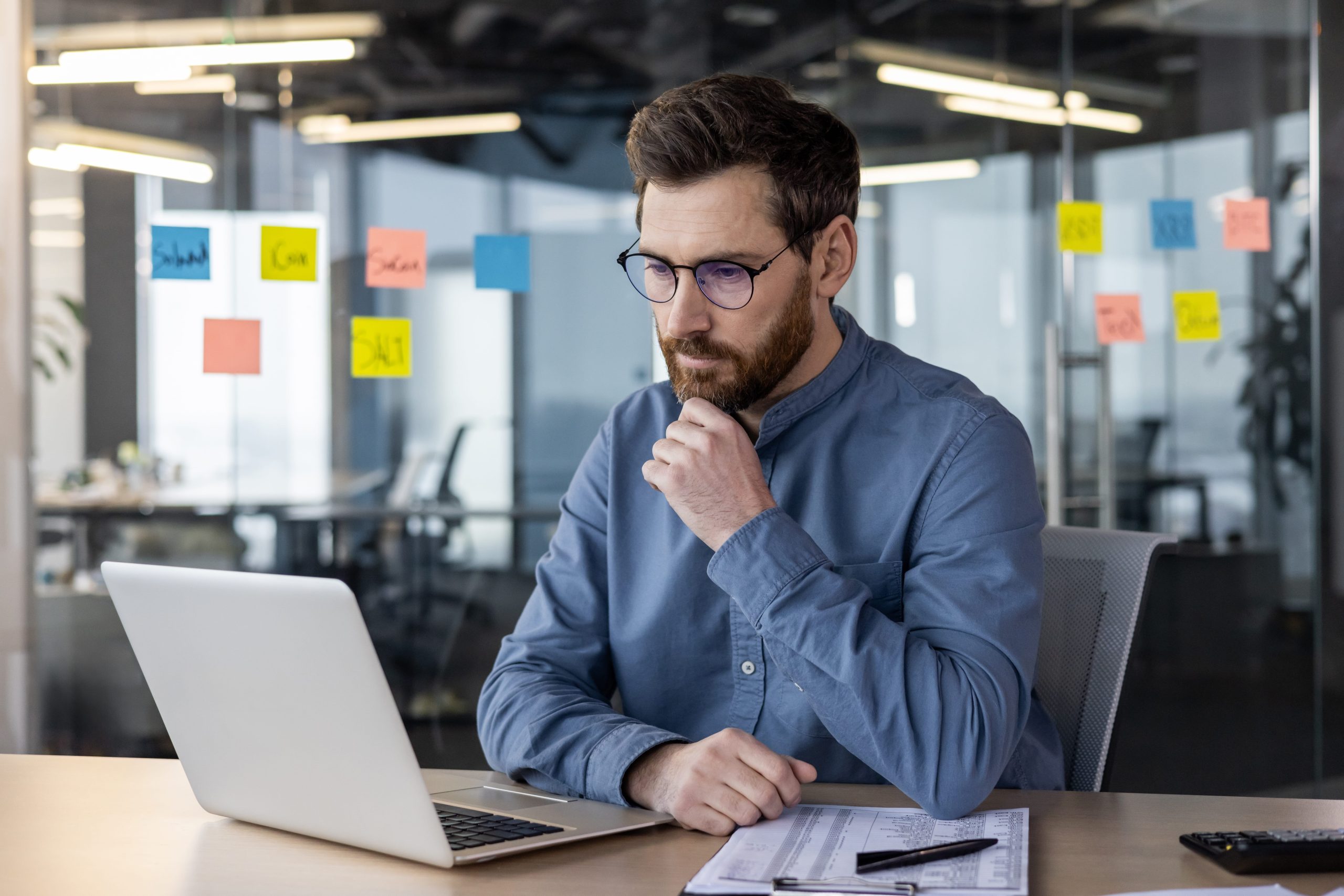 A clinic owner reviewing underperforming campaigns