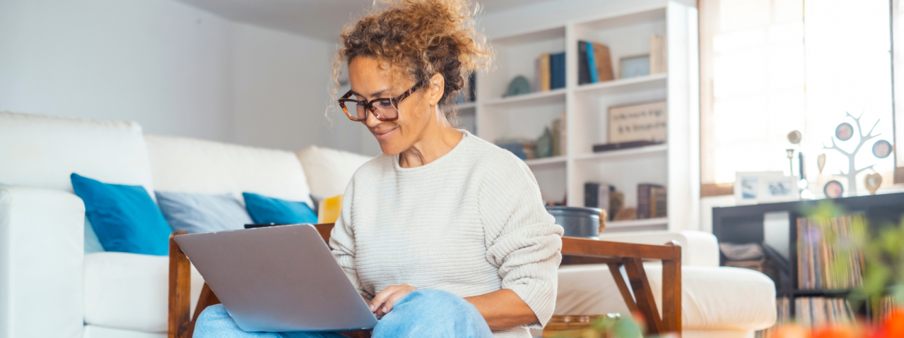 A content specialist writing patient-friendly website copy