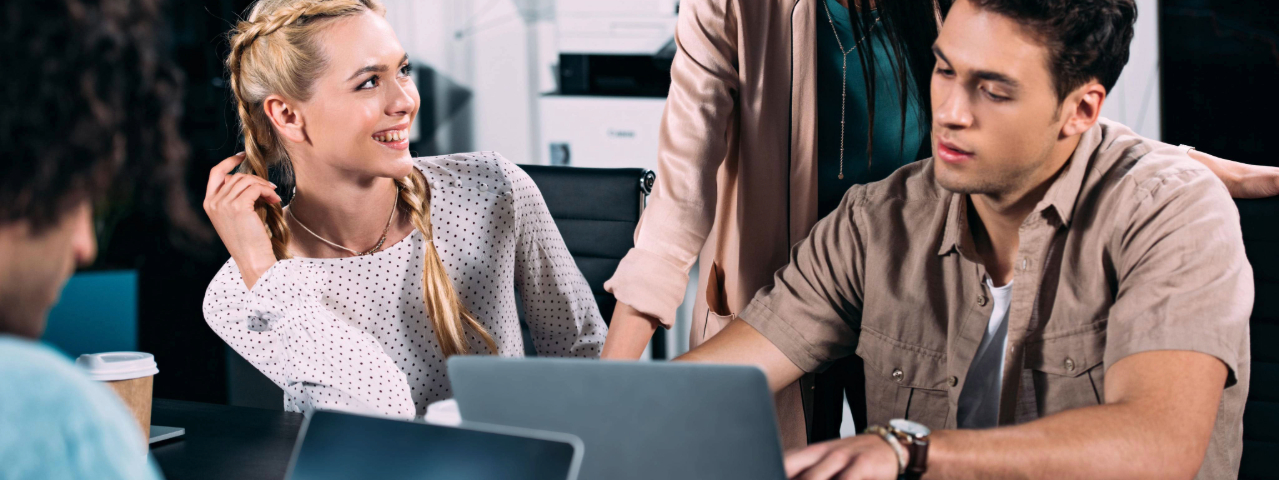 A clinic owner reviewing where their content falls short
