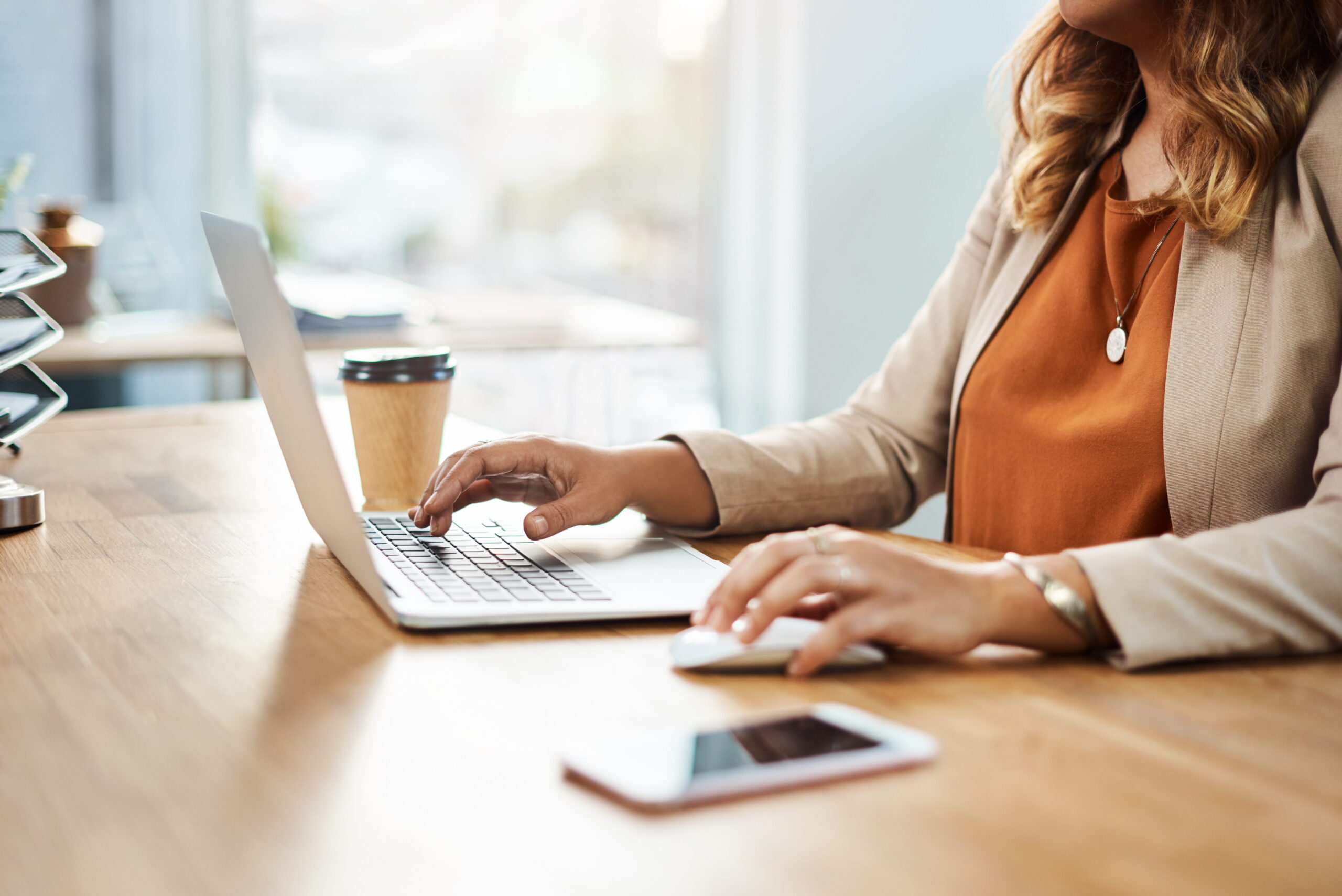 A content specialist planning patient-friendly website copy